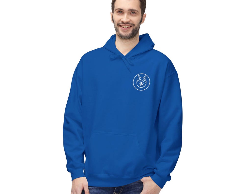 Good Dog Co. Unisex Fleece Hoodie | Husky